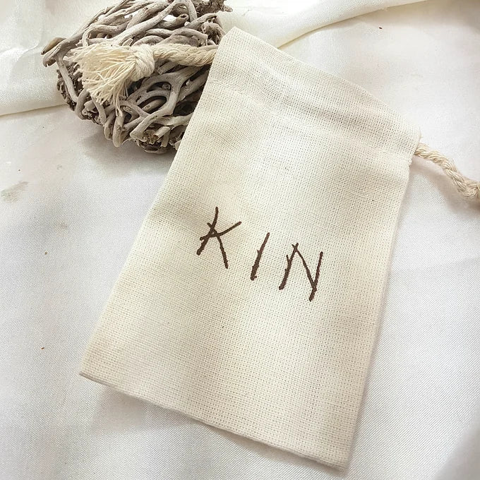 Gold tribal triangle earrings