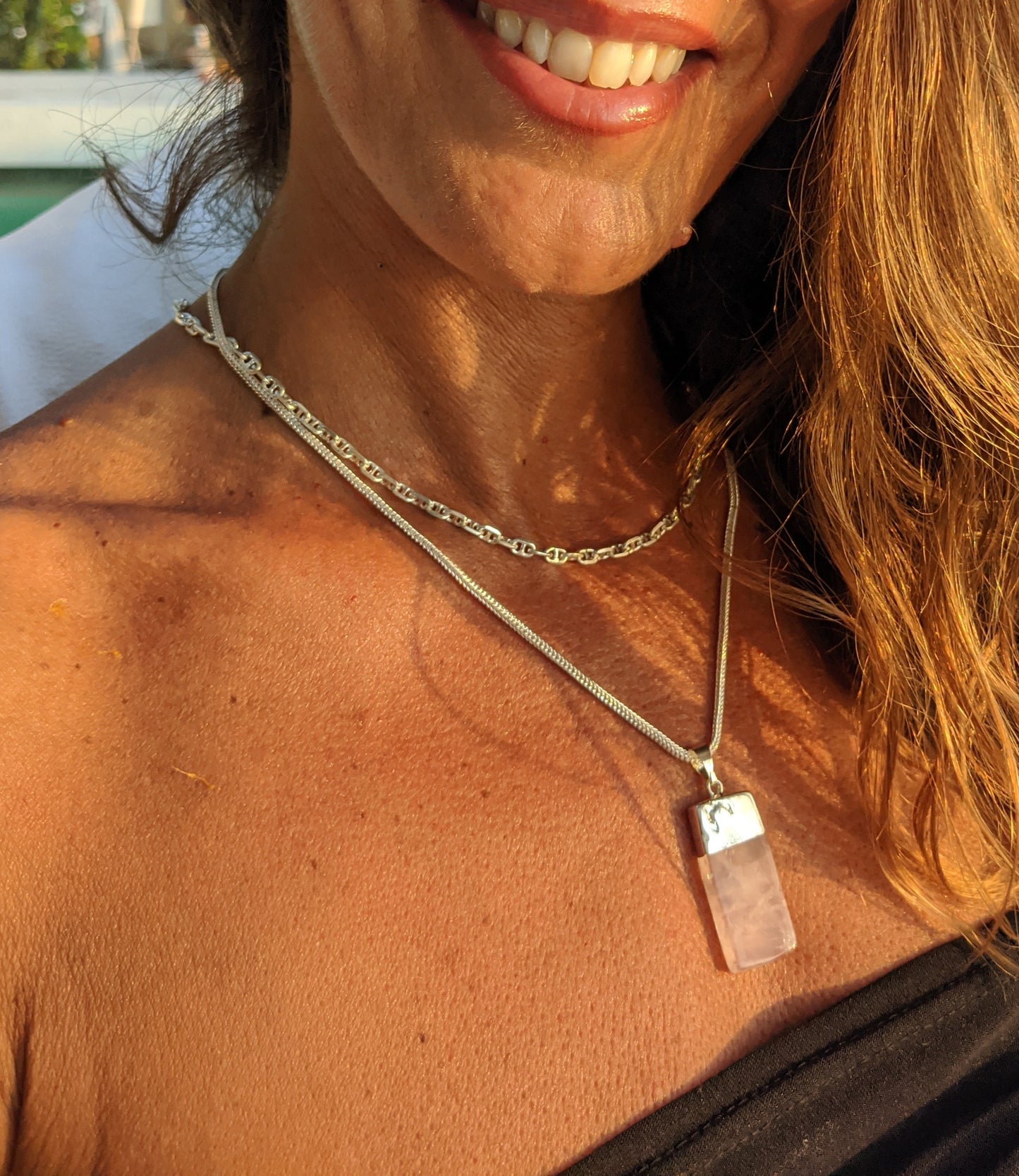 Rose Quartz Pendant