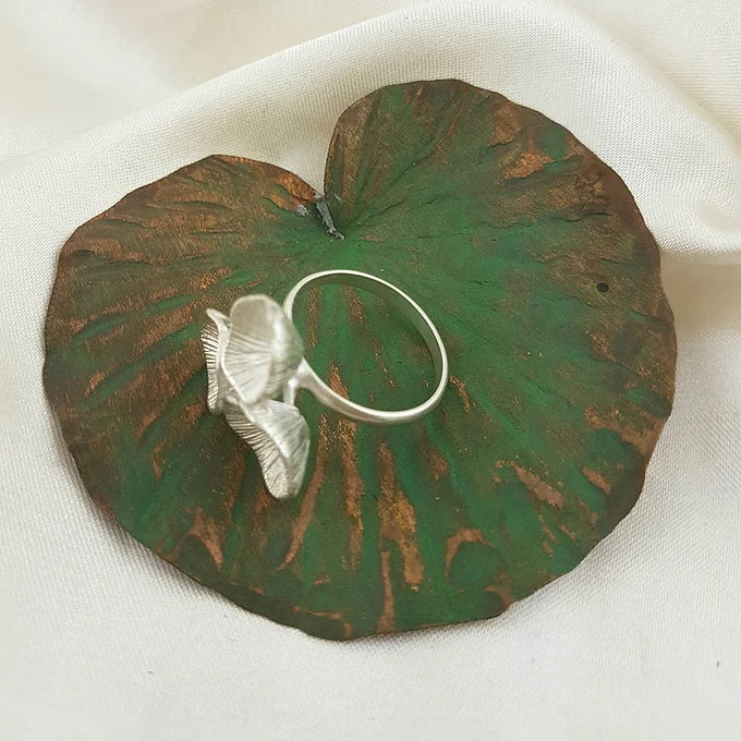 Sterling Silver 3 pods ring