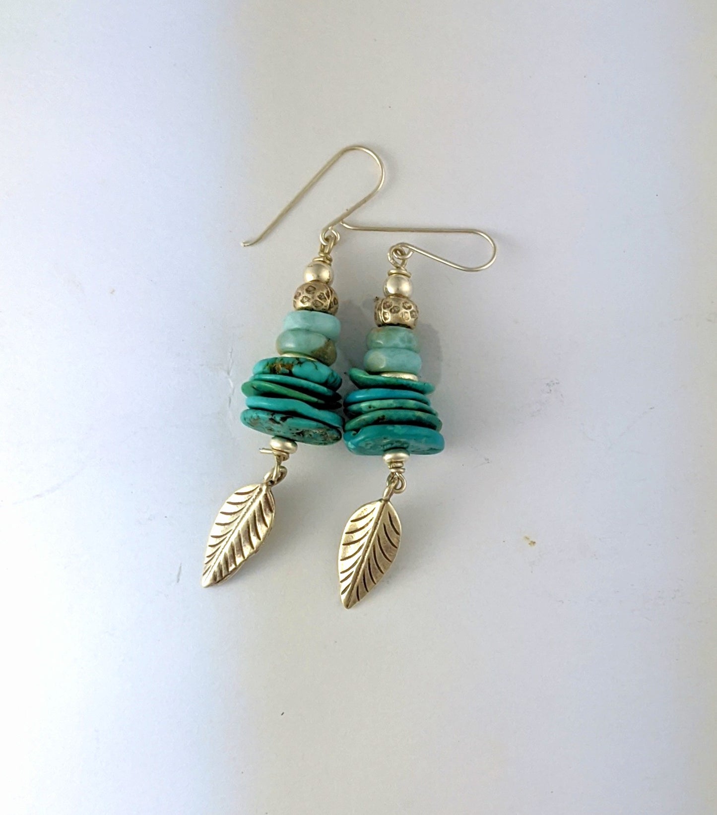 Turquoise Tier Earrings