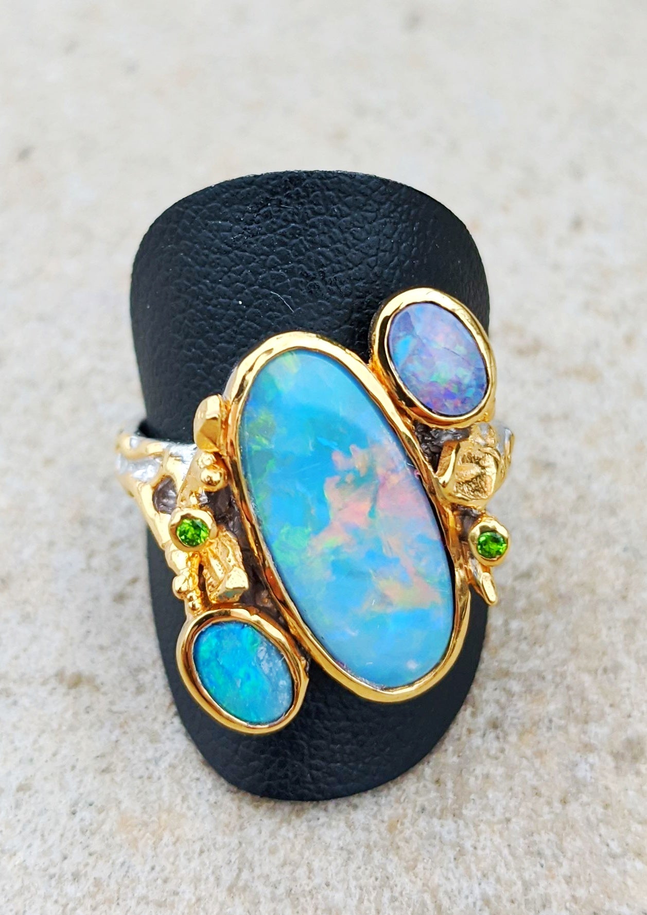 Bespoke Australian Opal Ring